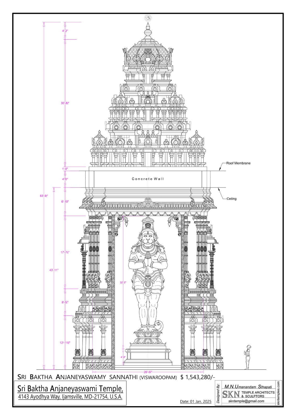 36ft Anjaneya